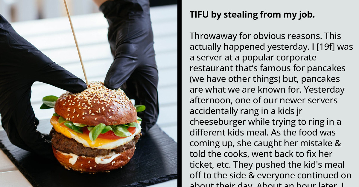 Fast Food Employee Gets Fired After Unwittingly 'Stealing' An Excess Burger They Were About To Throw Away