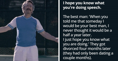 30 People Who Had A Horrible Time At A Wedding Because Of A Cringey Wedding Toast