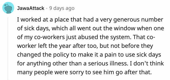 Sometimes it's not just the bosses or employees who get taken advantage of, but also the system in the workplace.