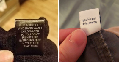 50+ Times Clothing Manufacturers Delighted Their Customers With Amusing, Little Details To Discover