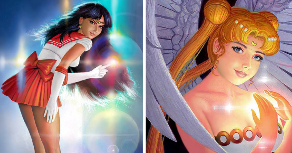 Veteran Artist Illustrates Sailor Senshi Like You've Never Seen Before