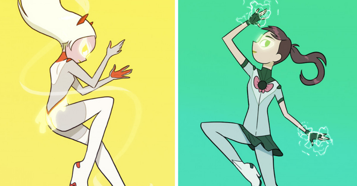 Futuristic Makeover Of Sailor Scouts From Sailor Moon