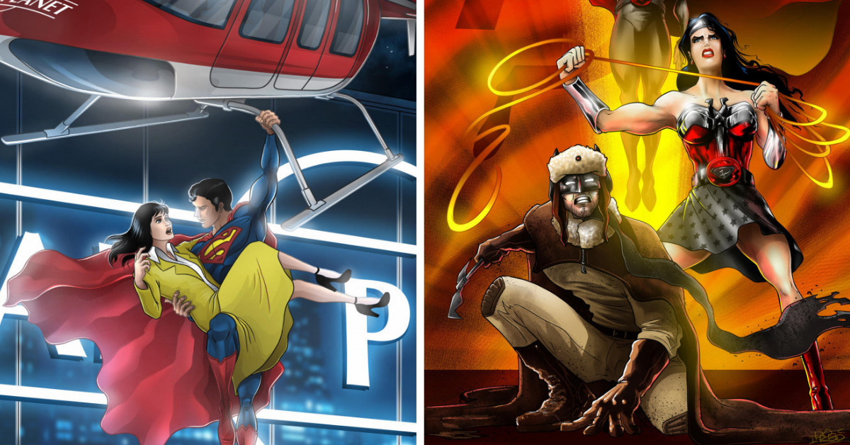 This Artist Makes Superheroes Look Even More Amazing