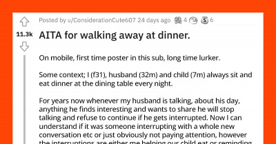 Husband's Continuous Stubborn Behavior Made This Woman Get Up and Leave