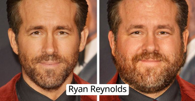 10+ Pictures of Celebrities and What They Would Look Like If They Gained Weight Are Quite Funny to Watch