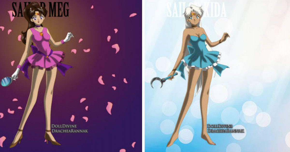 Our Favorite Disney Princesses Get A Magical Sailor Senshi Makeover