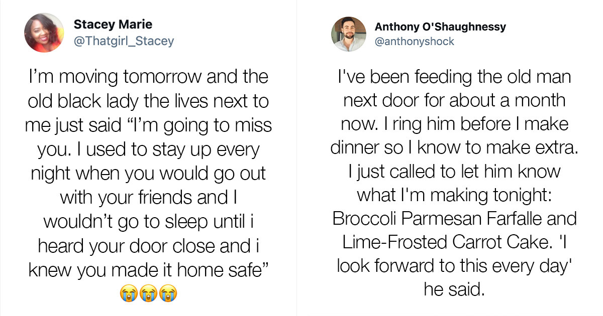 Stories About People's Neighbours Acting With Kindness That It Has Restored Our Faith In Humanity