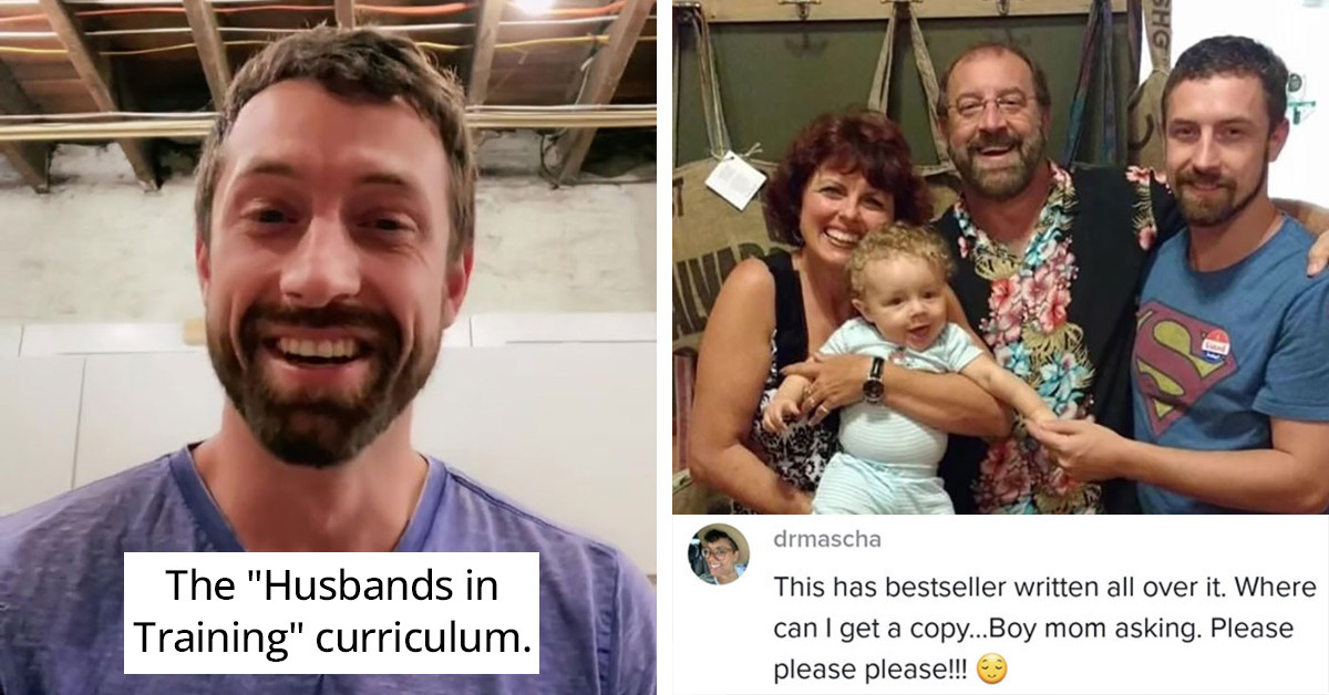 Mom Makes Curriculum For Her Sons To Become Good Husbands, Son Shares His Experience Years Later