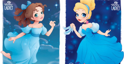 Brazilian Artist Transforms Disney Ladies In Her Own Adorable Style