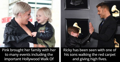 15 Celebrity Parents Who Prove That You Can't Stop Being A Mom Or Dad, Even On The Red Carpet