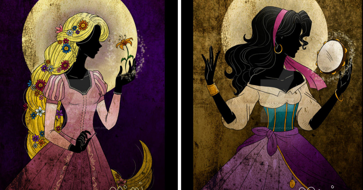 This Talented Illustrator Re-Drew Beloved Disney Princesses In Her Unique Style And The Results Are Really Creative