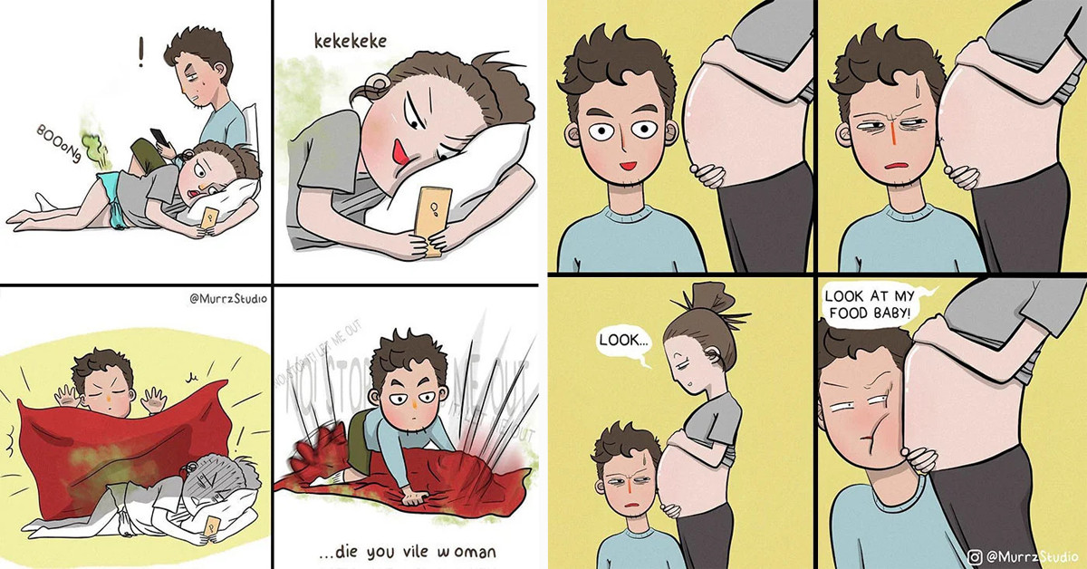 15 Hilarious Comics Showing What Eventually Happens When You Decide To Be Too Relaxed In A Relationship