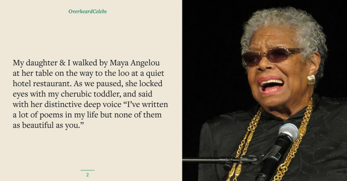 An Instagram Page Named “Overheard Celebs” Garnered a Following After Posting Wholesome Celebrity Interactions