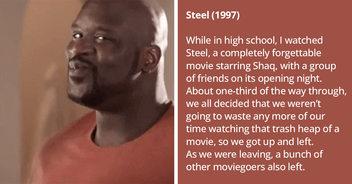 25 Movies That Were So Bad People Left Theaters And Couches Mid-Way
