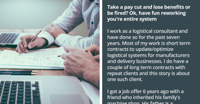 Inexperienced CEO Self-Destructs Courtesy Of His Own Ego When He Fires The Wrong Contract Employee