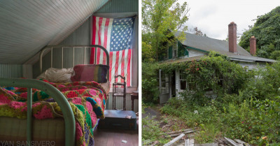 Man Photographs Abandoned Home Of A WWII Veteran, And It Is An Amazing Time Capsule