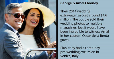 12 Pictures Of Celebrity Weddings That Will Make Anyone Wish They Had Been Present