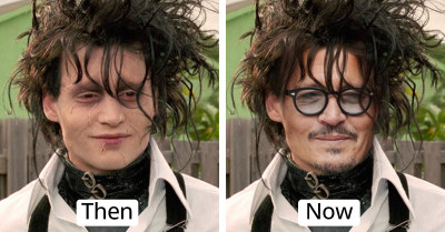 Side By Side Comparisons Show Us What It Would Look Like If These Celebrities Recreated Famous Scenes From Their Blockbuster Films Today