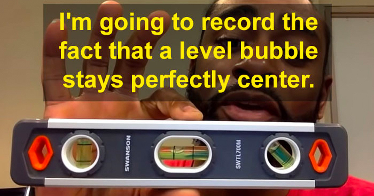 Conspiracy Theorist Tries To Prove The Earth Is Flat With A Spirit Level On An Airplane, And His Evidence Is Making People Laugh Their Heads Off