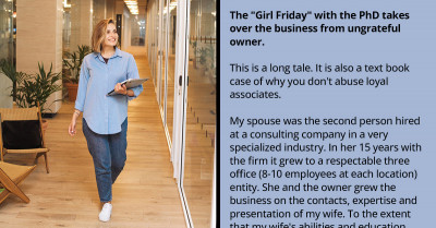 After Her Boss Tried To Pull A Fast One On Her, This Woman Left The Company Entirely But Took 90% Of Her Hard-Earned Clients With Her