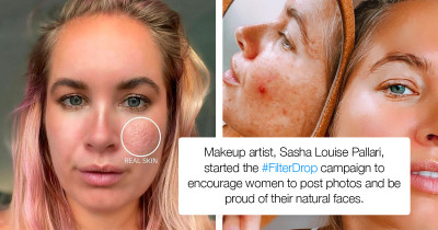 Thousands of Women Join Instagram's #FilterDrop Challenge to Fight Against Retouched Beauty Ads