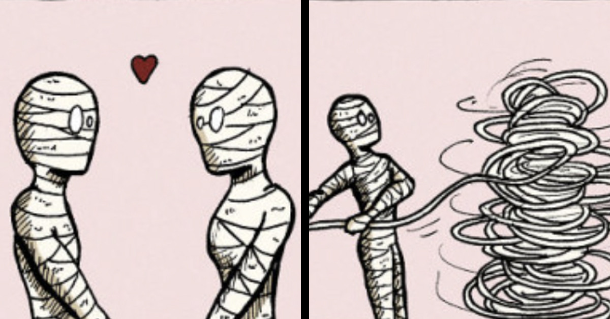 An Artist Has Shared Comics For Lovers Of Dark Humor And Here Are 18 Of Them