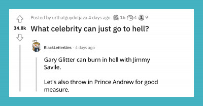 20+ Times When People Called Out Celebrities They Believe Should Just Go To Hell