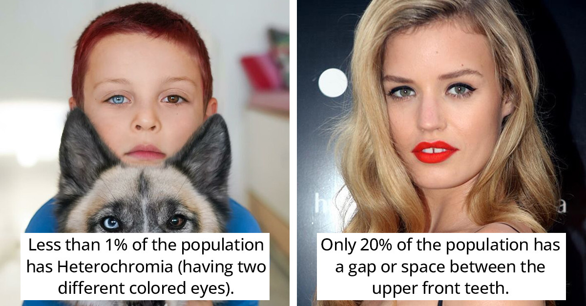 Interesting And Rare Genetic Facts About Humans That Only a Small Minority Of People Experience