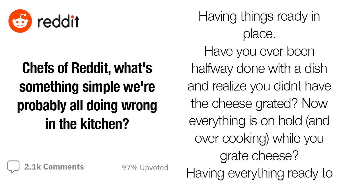 30 Simple Cooking Techniques You Should Be Doing, As Revealed By Professionals