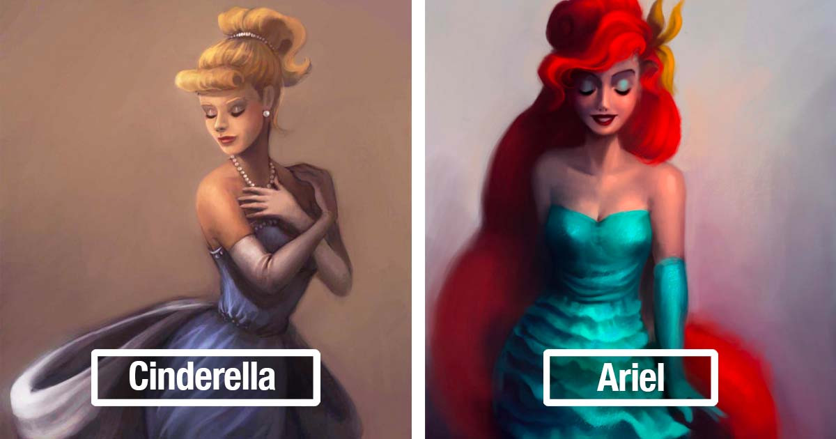 Disney Fan Art Is Incredibly Unique And Sometimes It's Almost A Little Eerie