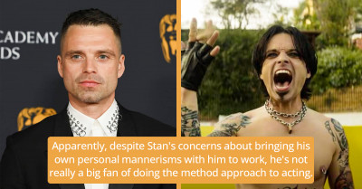 Sebastian Stan Slams Method Acting, Thinks It's A "Very Irresponsible, Narcissistic, Self-Indulgent Thing"