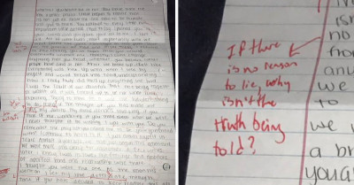 A Guy Grades His Cheating Ex’s Apology Letter and Posts It on Twitter