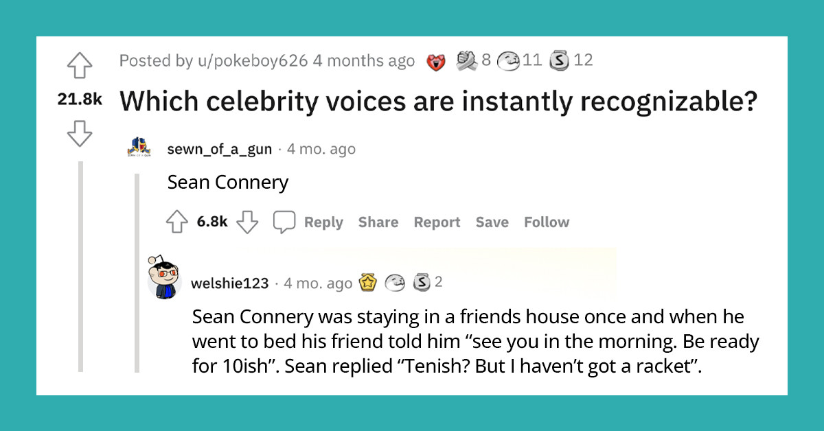 20 Celebrities With The Most Recognizable Voices, According To These Redditors