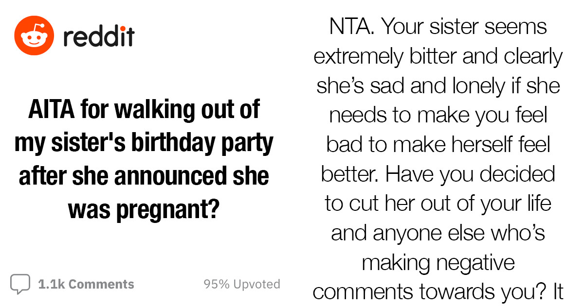 Redditors Support Woman Who Walked Out Of Her Sister’s Ceremony Because Of The Saddening Derogatory Comments Made At Her