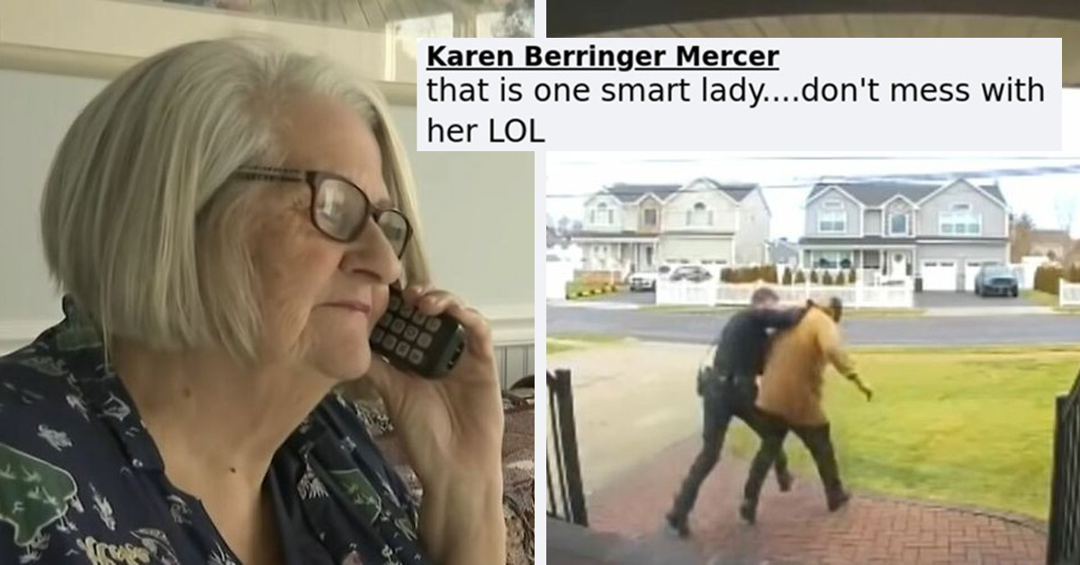 Grandma Cleverly Takes Down A Scammer And Gets Him Arrested On The Spot