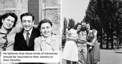 A Film Roll From WWII Discovered At A Thrift Store Revealed Some Interesting Photos, And The Best Part Is That He Managed To Find Relatives Of The People In The Photos
