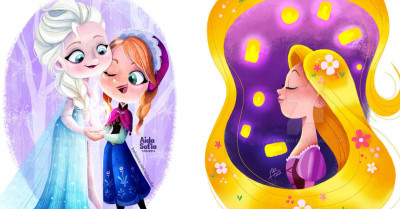 Mexican Artist Has Given Disney Princesses A Mexican Makeover And They're Spicy