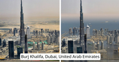 30 Eye-Opening Images Of What The World Will Look Like If The Temperature Rises by 3°C by 2050