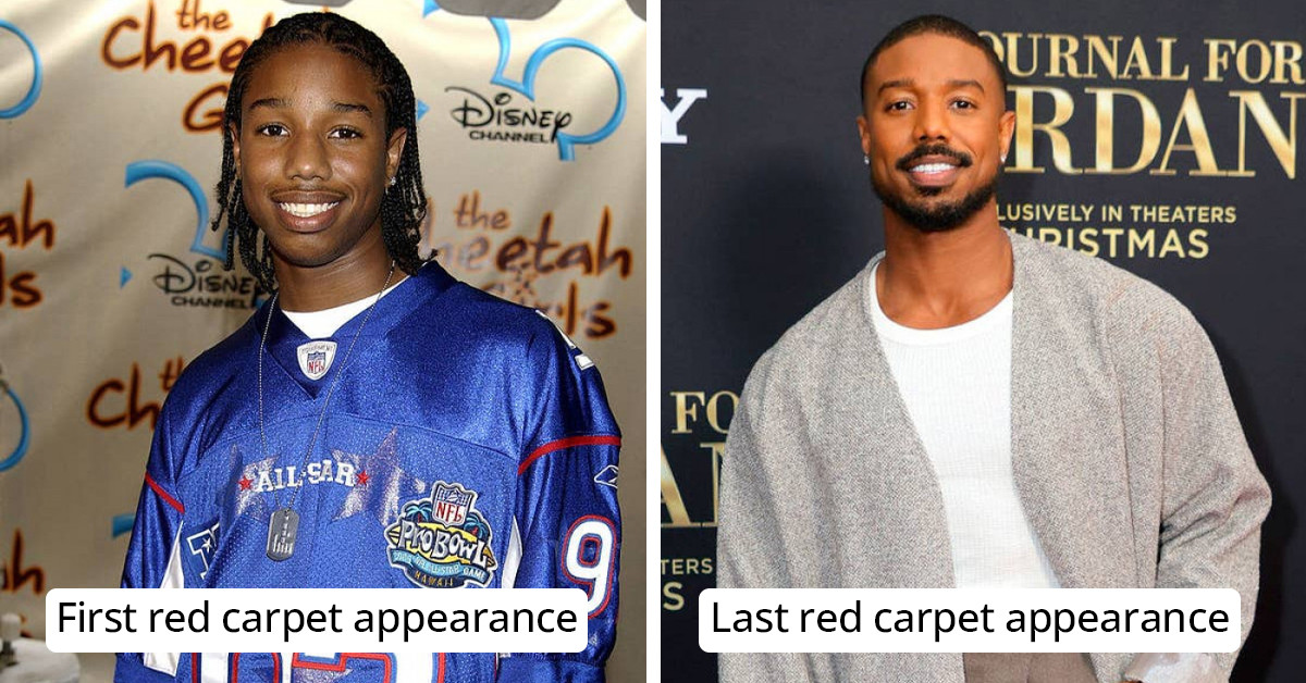 Side-By-Side Comparisons Of The Very First And Last Time Celebrities Appeared On The Red Carpet
