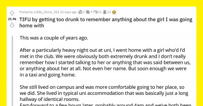 Young Man Gets Too Drunk And Wanders Around The Dorm Hallway In His Boxers Looking For The Girl He Came Home With