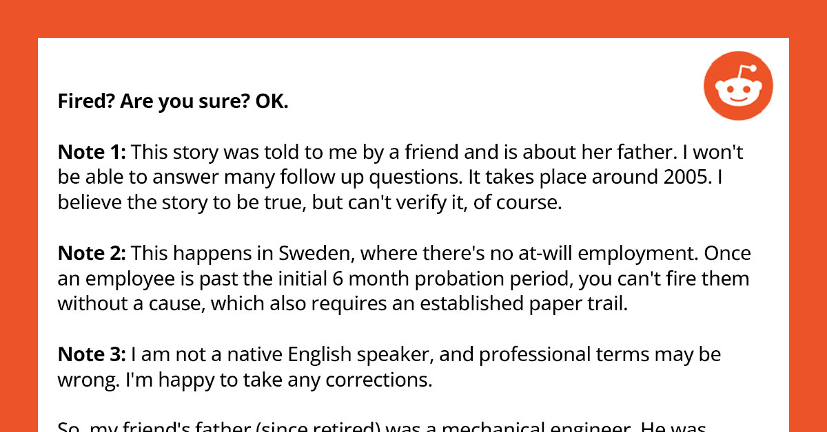 New Management Team Mistakenly Fires The Company's Best Employee And Immediately Regrets It