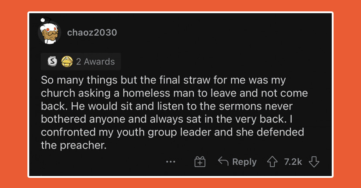 Reddit Users Reveal The Things That Ruined Religion For Them Forever