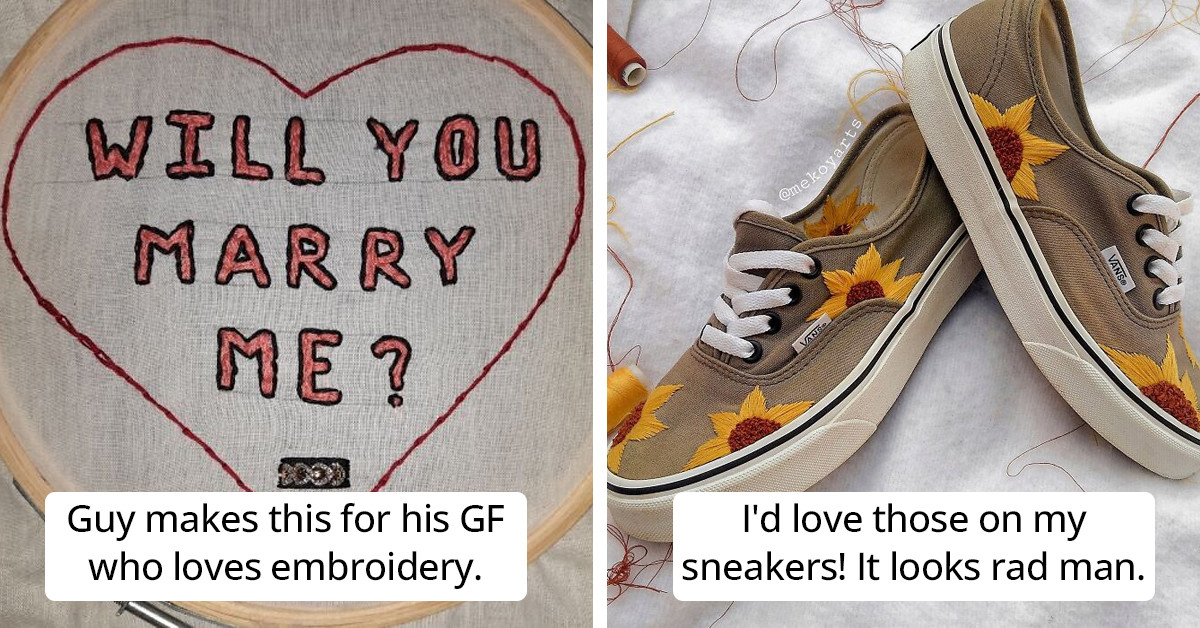40 People Who Broke The Internet With Their Epic Art Of Embroidery