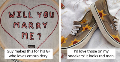 40 People Who Broke The Internet With Their Epic Art Of Embroidery