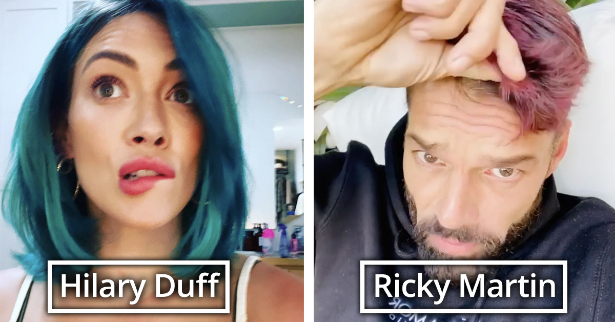 10+ Times When Celebrities Decided To Dye Their Hair Bright Colors That Will Amaze and Inspire You