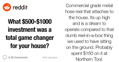 Redditors Share What Game-Changing Home Investment They Tried That’s Within A $1000 Budget