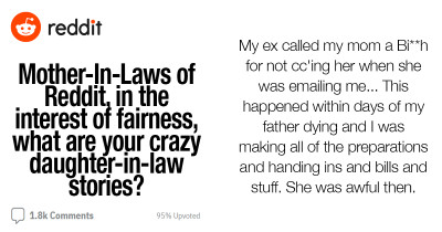 Mothers-In-Law Are Fighting Back With Their Very Own Horrible Daughters-In-Law Stories