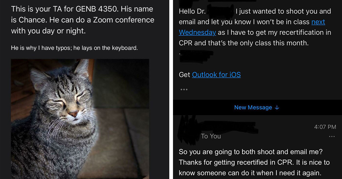 30 Of The Funniest Interactions Between Students And Professors While Exchanging Emails