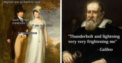 50 Pictures Of Classical Artwork Turned Into Hilarious Memes