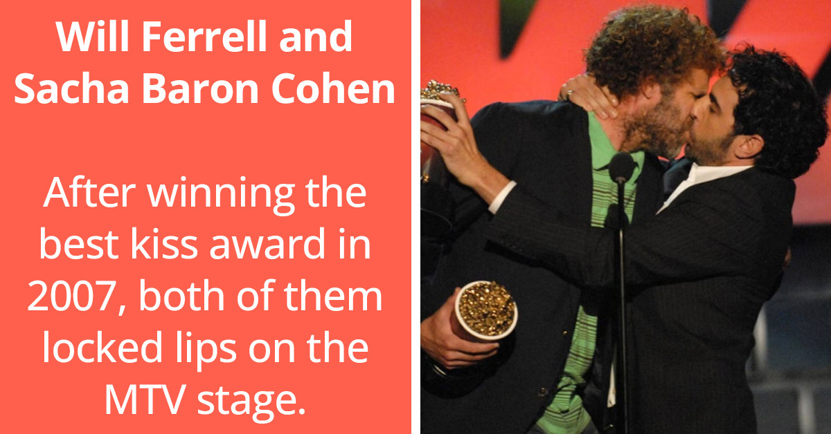 25 Times Celebrities Won The "Best Kiss Award" On The MTV Movie And TV Awards